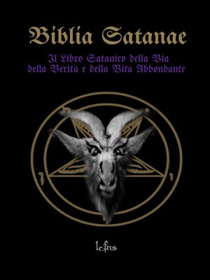 cover image of La Biblia Satanae